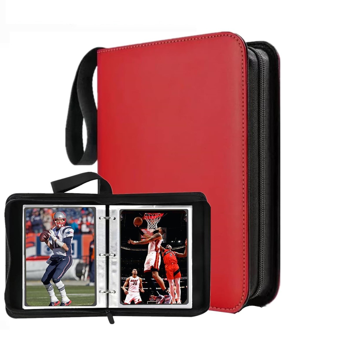 topps baseball card binder 9-Pocket Toploader Binder Clovecat enhanced Card Book Holds 252 Tradin –  Toytooth main image 0