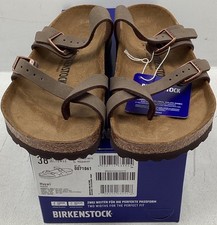 Birkenstock Mayari Birkibuc Mocha Women  s Sandals Size 7 New In Box