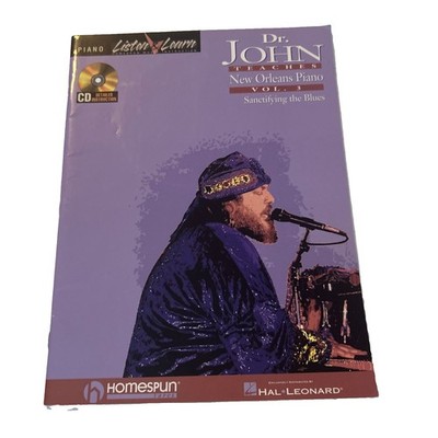 Dr. John Teachs New Orleans Piano Volume 3 Hal Leonard With CD Sheet Music Book