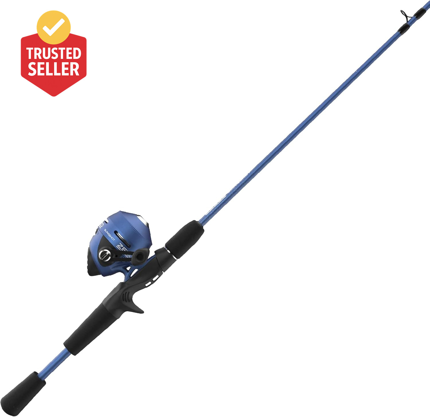 Slingshot Spincast Reel and Fishing Rod Combo, 5-Foot 6-Inch 2-Piece Fishing Pol
