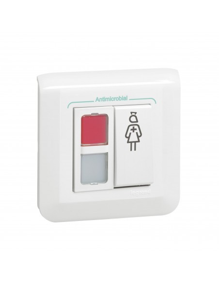 Bloc de porte appel infirmière Legrand Mosaic pour supprimer les retards d'intervention