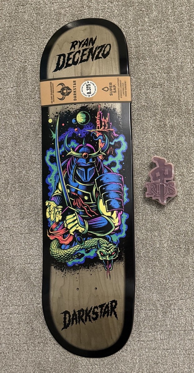 DARKSTAR Skateboards Ryan Decenzo Blacklight Warrior 8.375
