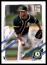 James Kaprielian 2021 Topps #167 Athletics MLB READ FREE SHIPPING AutographDen