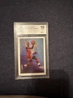 1990-91 NBA Hoops Art Card Team Checklist Michael Jordan #358 PSA 10 GEM MT HOF