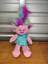 BAB Trolls Poppy Plush Build A Bear Workshop Pink Trolls World Tour