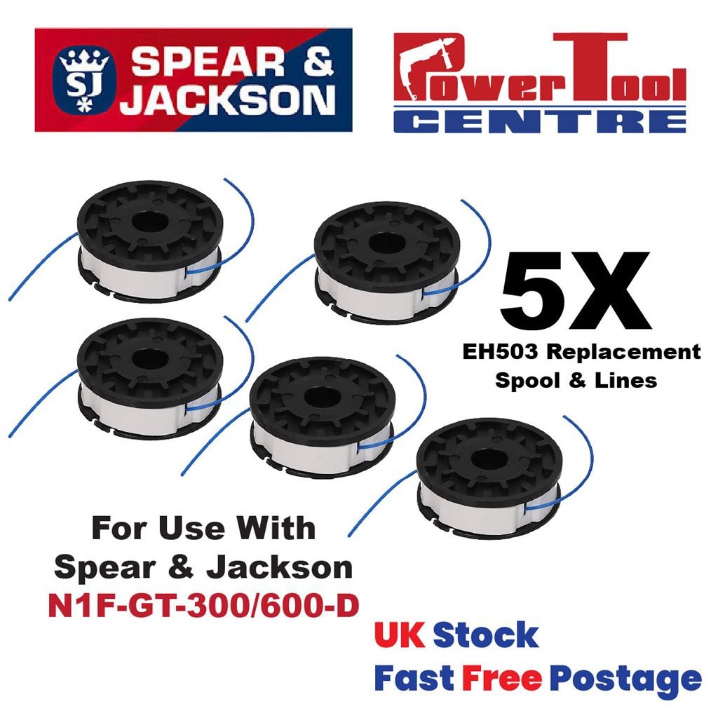 Spear & Jackson N1F-GT-300/600-D Trimmer Spool & Line Fast Postage x5