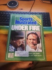 Sports Illustrated November 14 1988 Under Fire Magazine Tom Landry