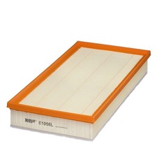 Luftfilter-Einsatz 390-186mm HENGST FILTER passend für u.a. PORSCHE CAYENNE