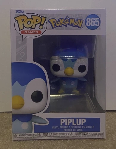 Funko Pop! Games: Pokémon Piplup #865 w/ Pop Protector