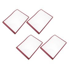 4 PCS Transparent Restaurant Menu Holders for Restaurants Clear Cover