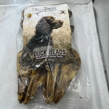 Duck Heads Natural Single Ingredient Dog Treats ( 10 Count ) Dehydrated Treats