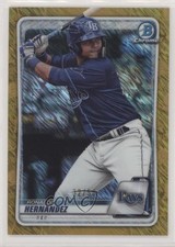 2020 Bowman Chrome Prospects Gold Shimmer Refractor 32/50 Ronaldo Hernandez s3g
