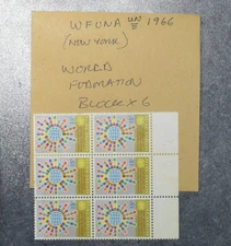 WFUNA STAMPS   new York  UN  1966   ~~L@@K~~