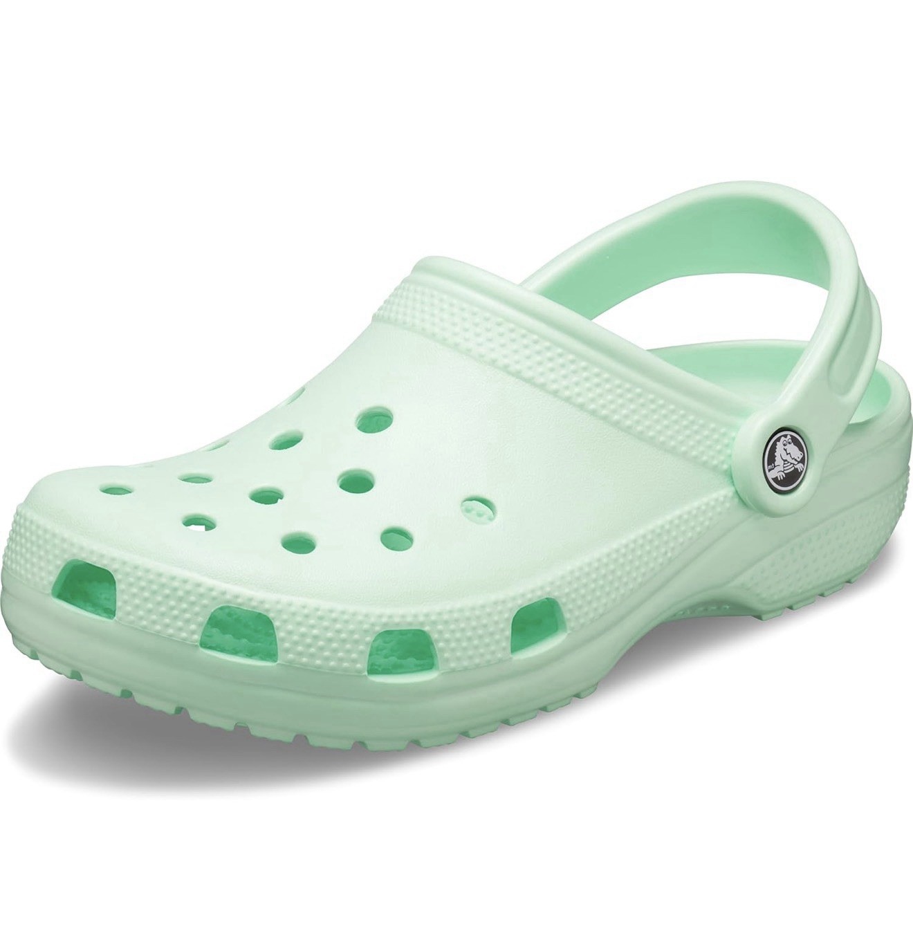 Nuevo CROCS Mujer CLÁSICO CLÁSICO CROCS 10001-3UG PIEDRA DE JADE EE. UU. CON 6 - 8 TOMAS