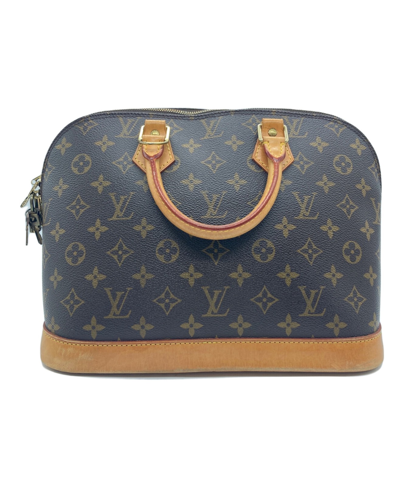 Louis Vuitton Handbag Monogram Alma PM Canvas Leather Top Handle Shoulder Bag 99