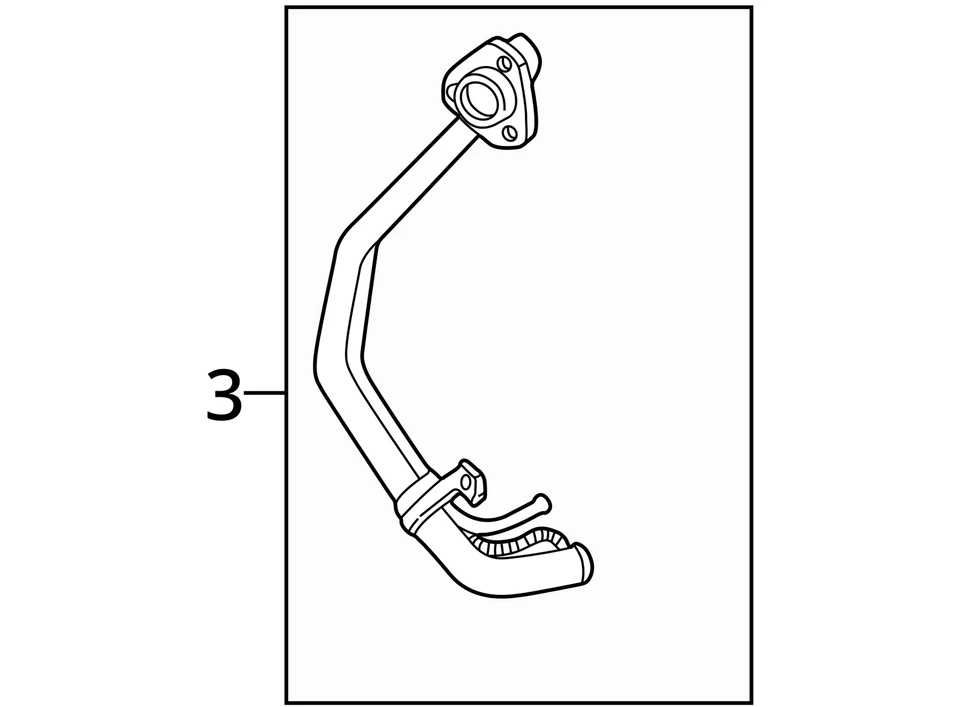 OLDSMOBILE CHEVROLET SILHOUETTE VENTURE PIPE ASM F/TNK FIL 10236227 1997-1998 Foto 3 de 3
