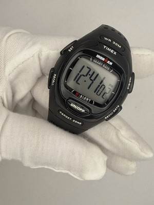 Timex Ironman Indiglo Digital Sports Watch Chrono & Memory New Battery WR 30M