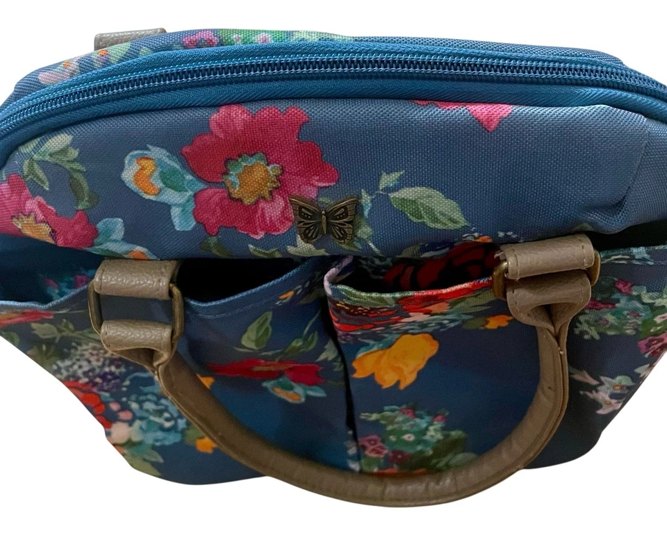 Bolso de Mano Pioneer Mujer Country Garden Aislado con Cremallera con Bolsillos Exteriores Foto 4 de 4