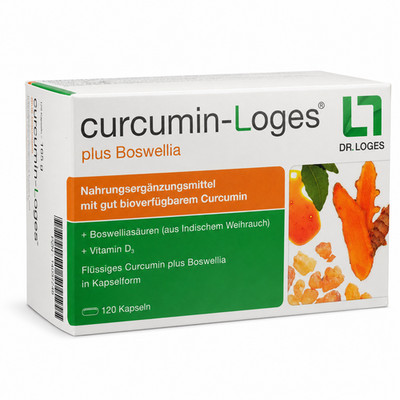 CURCUMIN-LOGES plus Boswellia Kapseln, 120 St / PZN 14037248