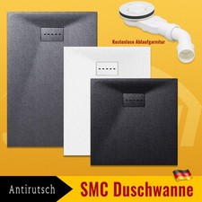 SMC Duschwanne Duschtasse Acrylwanne mit Siph...