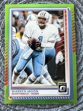 2025 Donruss Optic Lime Green Prizm #132 Warren Moon Serial #098/199