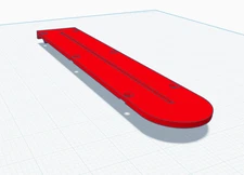 Ryobi TS1551 miter saw insert plate 10.1" long 2" wide