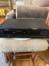 Vintage Pioneer PD-M6 Multi-Play Compact Disc CD Player 6-Disc Changer Tested