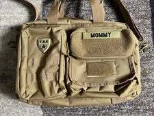 Tactical Baby Gear TBG Diaper Bag Coyote Brown T.B.G.