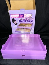 Crop In Style Refill Trays - New - 2 Pack