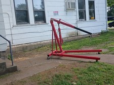 2 Ton Folding Hydraulic Engine Motor Hoist Crane Lift Foldable 2 Ton Folding Hydraulic Engine Motor Hoist Crane Lift Foldable