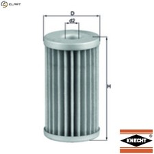 FUEL FILTER KX 39 FOR M115.952/970 2.3L 4cyl