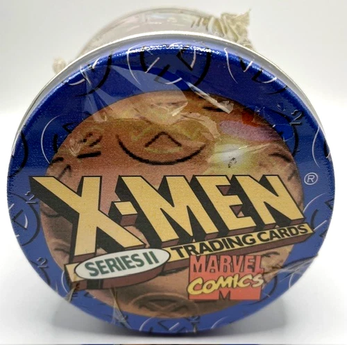 Vtg. '93 Marvel Comics X-Men Ser.II LE Trading Cards In Tin, Sealed #0543/17,500