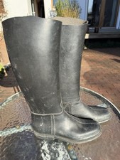 Reiterstiefel Tretorn Kinder Größe 36 Schaft gekürzt Gummi schwarz