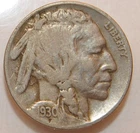 1930 S  Buffalo Nickel