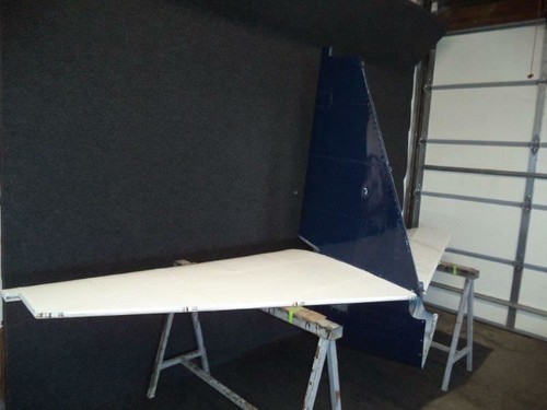 480000-964 Mooney M20D Complete Tail Section (Minus Surfaces)(Hailed)
