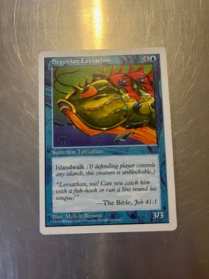 Segovian Leviathan 5th Edition Magic Cards LP, COMBINED SHIPPING