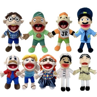 Jeffy Handpuppe Beweglicher Mund Rollenspiel Puppe Spielzeug Geschenk