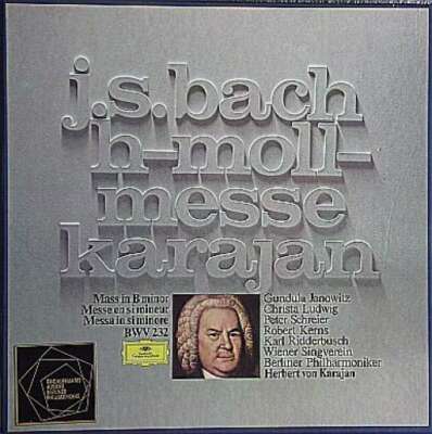 J.S. Bach* - Berliner Philharmoniker, Herbe 3xLP + Box Vinyl Scha
