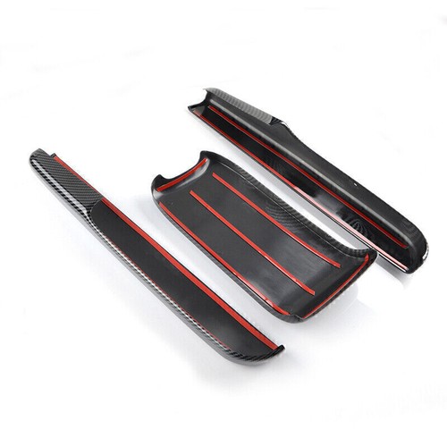 Para Honda Civic 2016-2020 Estilo Fibra de Carbono Apoyabrazos Caja Cubierta Consola Central EE. UU. - Imagen 8 de 9
