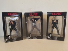 ELVIS PRESLEY Christmas Decoration Ornament Lot of 3 - 2015 Dyno Seasonal NIB