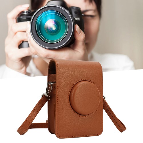 Brown Retro Camera Bag with Detachable Strap for Mini EVO Protection - Picture 13 of 20