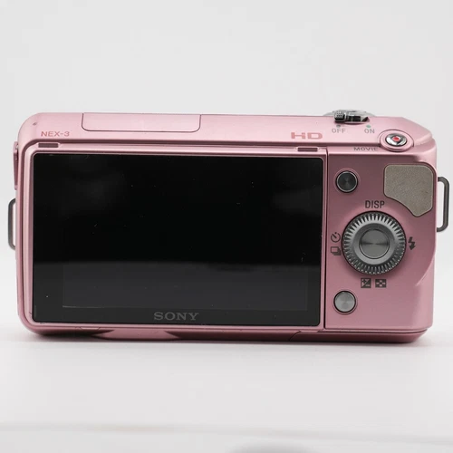 Sony Alpha NEX-3N 16.1 MP Digital Camera With 16-50mm F/3.5-5.6 PZ OSS Lens Pink - Picture 5 of 5