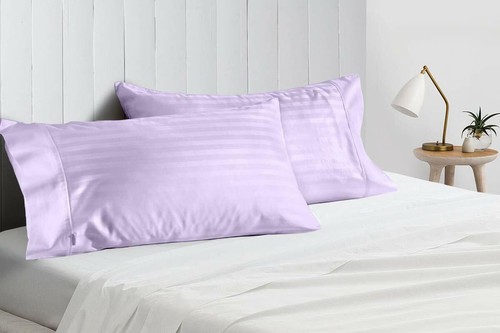 Luxurious Flat Sheet+2 Pillow Case 1000TC Egyptian Cotton Queen Multi Colors - Picture 125 of 170