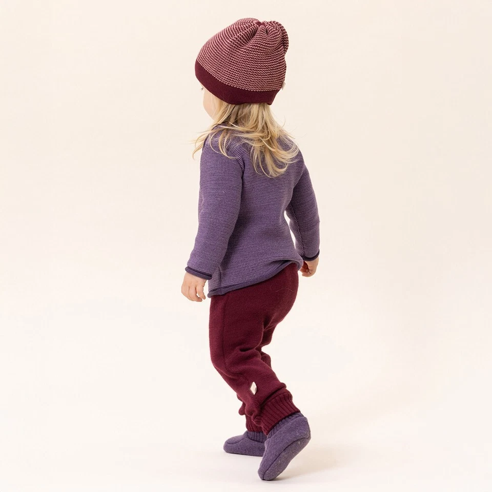 Zapatos Botines Bebé DISANA, 100% Lana Merino Hervida, Orgánicos Certificado GOTS Foto 2 de 2