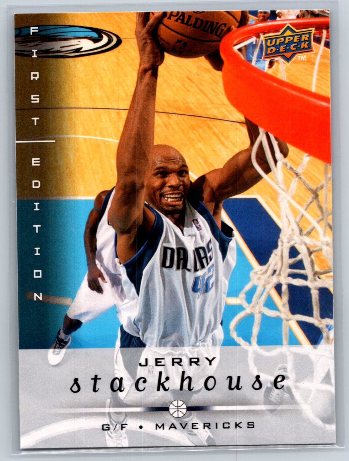 2008-09 Upper Deck First Edition #38 Jerry Stackhouse