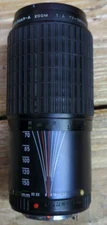 Takumar-A Zoom 1:4 70-200mm Camera Lens For Pentax