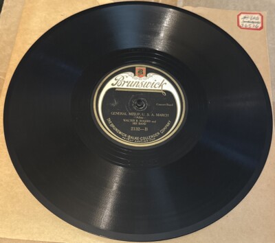 BRUNSWICK 78rpm オリジナルスリーブ BRUNSWICK 78rpm オリジナル