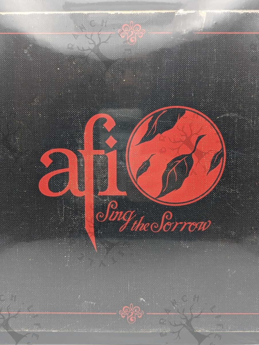 AFI Sing The Sorrow Forum 20th Anniversary Red Black Smoke 2x LP