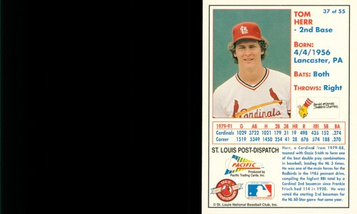 1992 Pacific McDonald's St. Louis Cardinals - You pick your favorite Player - Picture 43 of 69