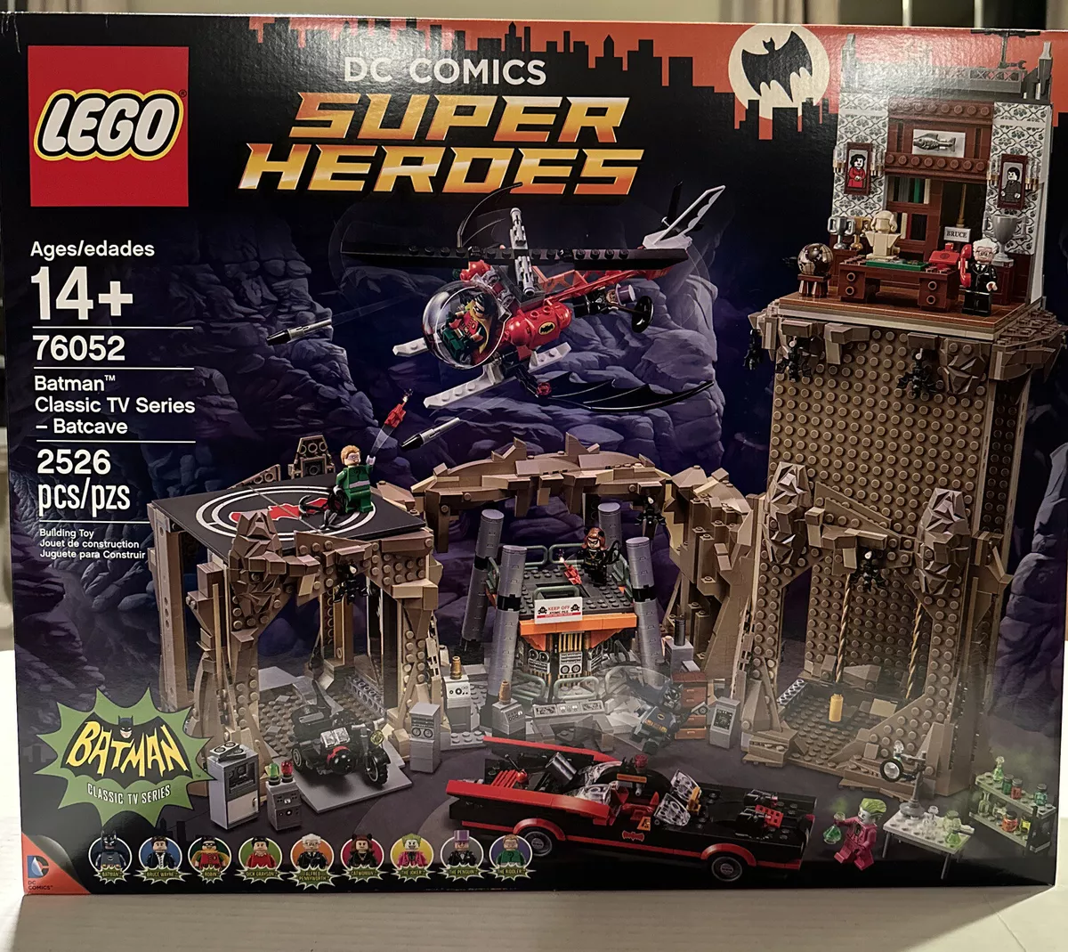 LEGO DC Comics Super Heroes: Batman Classic TV Series - Batcave (76052)  1966 759455314148